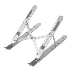 SWISS MILITARY Adjustable Laptop Stand Aluminium Silver-18