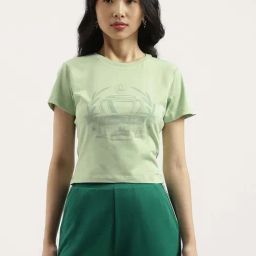 United Colors Of Benetton Green Regular Fit Printed T-Shirt-picture-23