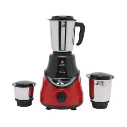 SWISS MILITARY Mixer Grinder with 3 Jars Flamingo Series 550 W Stainless Steel Red-image-82
