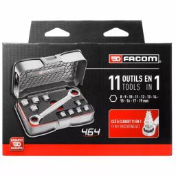 Facom 11 Piece Mechanical Tool Kit with Case, 464.J1PB-picture-40