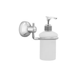 CERA Hera Stainless Steel Wall Mount Liquid Soap Holder Chrome Plated, F5007111-image-17