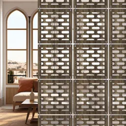 RANDOM Brown Geometric Window Blinds-picture-18