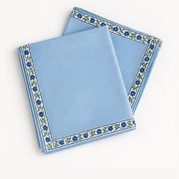 Fabture Blue Set of 2 210 GSM Single Bed Blanket-image-126