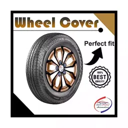 Auto Pearl Premium 381 mm(15 Inch) (Set of 4 Pcs) Press Type Hubcap Wheel Cover Replacements for Innova-image-84