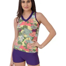 Da Intimo Multicolor Floral Print Swimwear-image-18