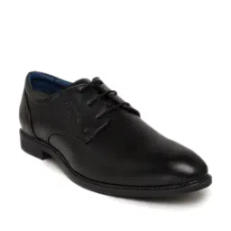 Duke Black Derby Shoes-image-21