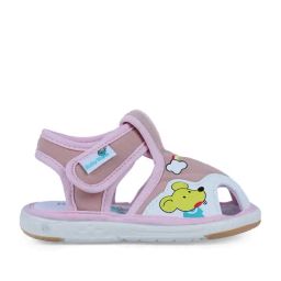 Baby Moo Kids Pink & White Floater Sandals-image-72