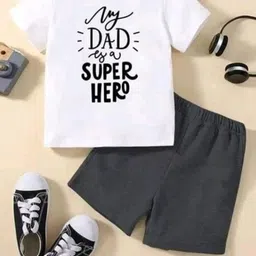 OSAMWEAR Kids Printed T-shirt with Shorts-picture-34