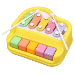 FunBlast Xylophone Piano with 5 Voice Notes - Musical Toy  Yellow-19