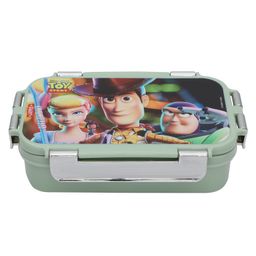 JAYPEE Stainless Steel Insulated Lunch Box Wowsteel Jr. Toy Story Green, 620 ml , Suitable for school Kids ,-picture-21