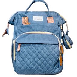 Fareto Premium Quality Diaper Bag for Mother  Multipurpose Stylish Diaper Bag Pack Of 1 -Grey-image-41