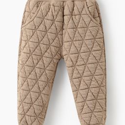 Kookie Kids Full Length Solid Lounge Pant - Khaki-image-67