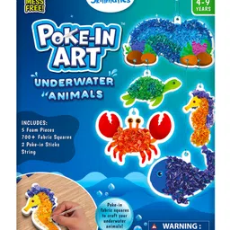 Skillmatics Poke-in Art - Underwater Animals, Mess-Free Arts & Crafts for Kids, DIY Creative Kit, Gifts for Girls & Boys Ages 4 to 9-picture-30