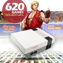 Sanjary Retro Game Anniversary Edition Entertainment System with 620 Classic Old School Games - Plug and Play Game Console System with Preloaded Built in color design may vary image 2