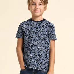 U.S. Polo Assn. Kids Boys Floral Printed T-shirt-picture-12