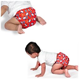Dumbledo Premium Cloth Diaper with Leak-Proof, Absorbent 6-layer Black Insert - Dryfeel with Comfortable Fit for 3 Months to 3 Years, Pack of 3 image 5