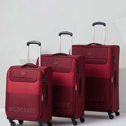 Wildcraft Unisex Capri Set of 3 Trolley Suitcases - Cabin, Medium & Large-29
