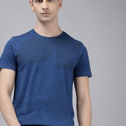 Arrow Sport Geometric Printed Pure Cotton T-shirt-picture-45