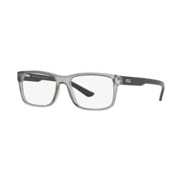 Armani Exchange Men Square Grey Frames - 0AX3016823953-picture-12