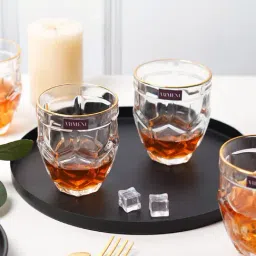 The Artment Transparent Glass Solid Whiskey Glass - Pack of 4-picture-37