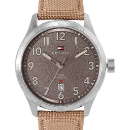 Tommy Hilfiger Men Forrest Leather Strap Analogue Watch TH1710561-image-5