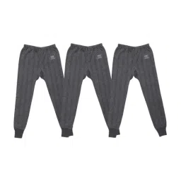Vimal Jonney Kids Multicolor Mid Rise Joggers - Pack of 3-picture-33