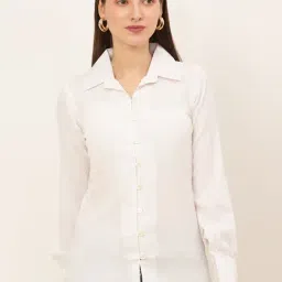 Jainish White Regular fit Shirt-image-86
