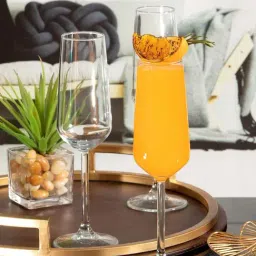 Pasabahce Allegra Transparent Glass Wine Tumbler (0.195 L) - Set of 6-image-57