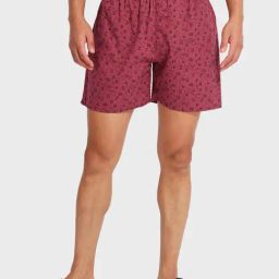 Bewakoof Red Printed Boxer Shorts-image-13