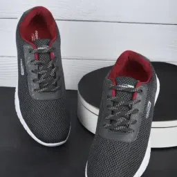 Force 10 by Liberty Men's GARRICK-E Grey Running Shoes-36