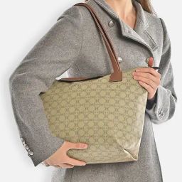 Lavie Beige Vincy Logo Large Leather Tote-picture-23