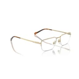 Vogue Eyewear Gold Rectangular Frames for Men image 3