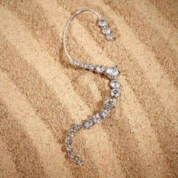 Sohi silverplated ear cuff for women-image-61