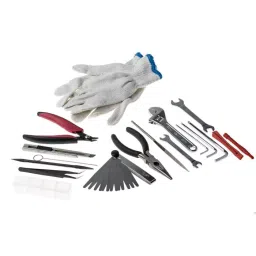 RS PRO 19 Piece 3D Printer Repair Tool Kit with Case Model No 1247713-44