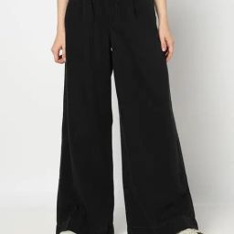 GAP Black Relaxed Fit Solid Jeans-image-15