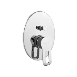 Parryware Pluto Bottom Lever 2 Way Diverter with Concealed Chrome, G3850A1+G5051A1 (Pack of 2 Piece) image 2