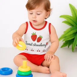 BAESD Unisex Kids Printed T-shirt with Shorts-image-23
