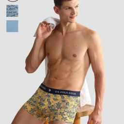 U.S. Polo Assn. Multicolor Printed Trunks - Pack of 3-picture-30