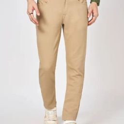 Sf Jeans By Pantaloons Beige Cotton Slim Fit Jeans-picture-37
