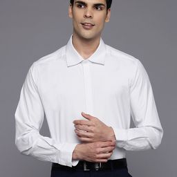 Burton Men Slim Fit Opaque Formal Shirt-image-39