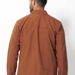 Rare Rabbit Rust Regular Fit Solid Jacket image 2