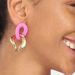Sohi Gold Plated Party Designer Drop Earrings image 3