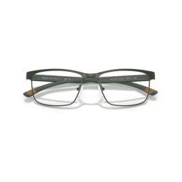 armani exchange Armani Reinvented Classic Green Rectangular Eye Frame for Men 0AX1070612656 image 5