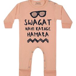 Arvesa Swagat Nahi Karoge Hamara Printed Bodysuit-image-99