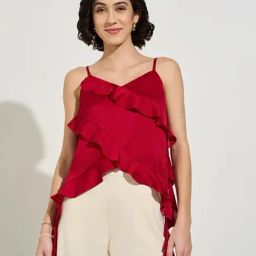 Honey By Pantaloons Red Regular Fit Top-picture-35