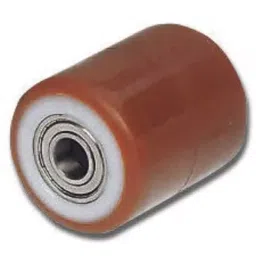 LAG Brown, White Polyurethane Hygienic, Low Rolling Resistance, Non-Marking Trolley Wheel, 750 Kg, 9965 CC-image-43