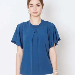 Zink London Blue Relaxed Fit Top-image-60
