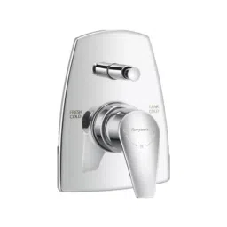 Parryware 3-Inlet Diverter Upper Trim Edge Series Silver Stainless Steel Chrome Finish, G4884A1-image-31