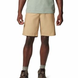 Columbia Beige Cotton Regular Fit Sports Shorts-image-64