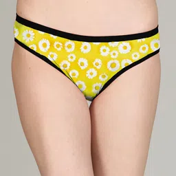 Lola Dola Floral Printed Mid-Rise Hipster BriefsPanty(Print-01-022)-image-96